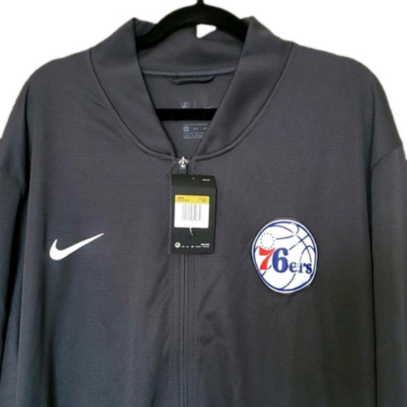 Nike 76ers dri fit  Full Zip up warm up jacket - Picture 4 of 10